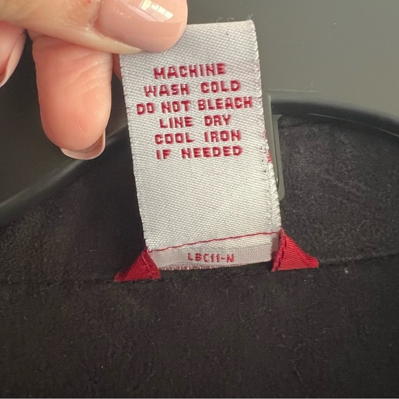 Levis Womens Faux Suede Western Pearl Snap Button Up Shirt Red Stitch Equestrian - Picture 10 of 10